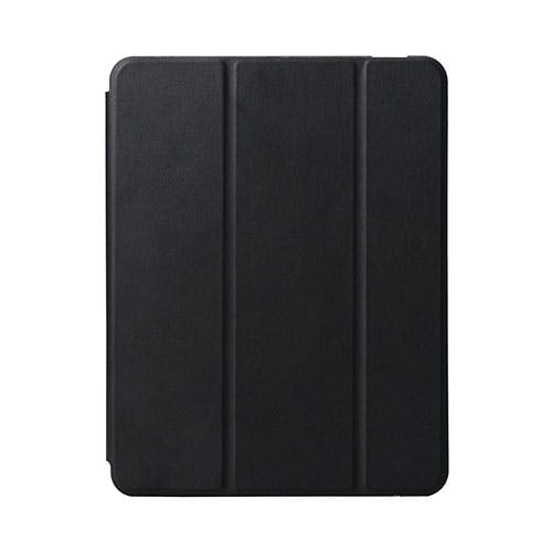 11インチiPad Air(M3/M2) フラップケース 衝撃吸収 Pencil収納 スリープ対応 ブラック ケース・ストラップ 11インチiPad Air(M3/M2) フラップケース 衝撃吸収 Pencil収納 スリープ対応 ブラック ケース・ストラップ