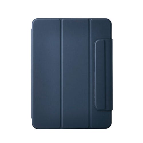11インチiPad Air(M3/M2) フラップケース 超薄型 マグネット着脱 スリープ対応 ネイビー ケース・ストラップ 11インチiPad Air(M3/M2) フラップケース 超薄型 マグネット着脱 スリープ対応 ネイビー ケース・ストラップ