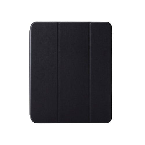 13インチiPad Air(M3/M2) フラップケース 衝撃吸収 Pencil収納 スリープ対応 ブラック ケース・ストラップ 13インチiPad Air(M3/M2) フラップケース 衝撃吸収 Pencil収納 スリープ対応 ブラック ケース・ストラップ
