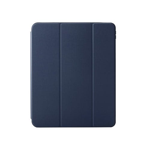 13インチiPad Air(M3/M2) フラップケース 衝撃吸収 Pencil収納 スリープ対応 ネイビー ケース・ストラップ 13インチiPad Air(M3/M2) フラップケース 衝撃吸収 Pencil収納 スリープ対応 ネイビー ケース・ストラップ