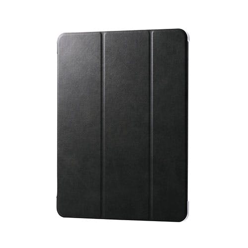 13インチiPad Air(M3/M2) フラップケース 薄型軽量 背面クリア 2アングル ブラック ケース・ストラップ 13インチiPad Air(M3/M2) フラップケース 薄型軽量 背面クリア 2アングル ブラック ケース・ストラップ