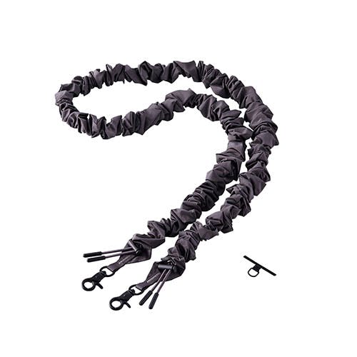 ショルダーストラップシュシュ/カジュアル くしゅくしゅとした立体感 シンプルながら存在感 チャコールグレー スマートフォンアクセサリ ショルダーストラップシュシュ/カジュアル くしゅくしゅとした立体感 シンプルながら存在感 チャコールグレー スマートフォンアクセサリ