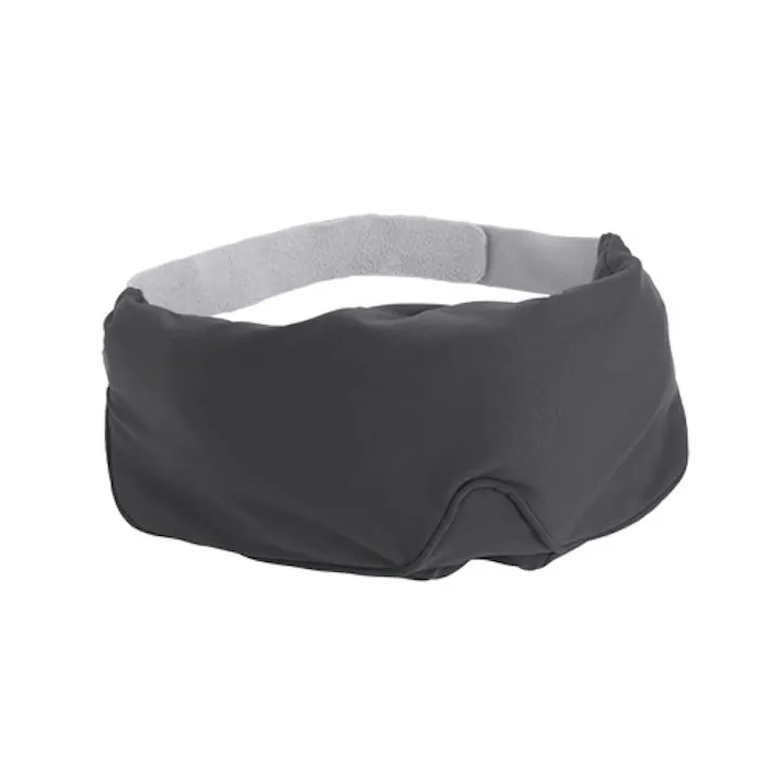 ホットアイマスク 充電式 コードレス 睡眠用 温度調節 遮光 グレー