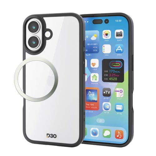 iPhone 17 ケース ハイブリッド D3O(R) 超衝撃保護 黒 ケース・ストラップ iPhone 17 ケース ハイブリッド D3O(R) 超衝撃保護 黒 ケース・ストラップ