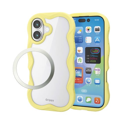 iPhone 17 P[X nCubh Ռz wʓ Grippy CG[ P[XEXgbv