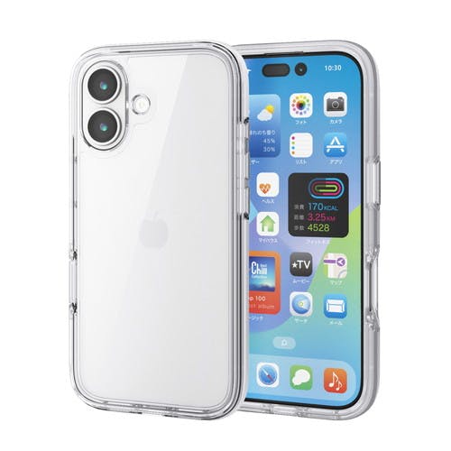 iPhone 17 ケース ハイブリッド 衝撃吸収 軽量 AirShock 透明 ケース・ストラップ iPhone 17 ケース ハイブリッド 衝撃吸収 軽量 AirShock 透明 ケース・ストラップ