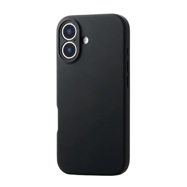 iPhone 17 ケース ハイブリッドシリコン MAGKEEP アンチダストコート 黒
