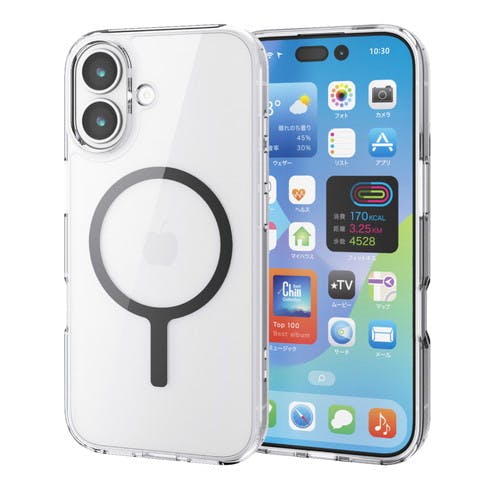 iPhone 17 ケース ハイブリッド 衝撃吸収 MAGKEEP 黒 ケース・ストラップ iPhone 17 ケース ハイブリッド 衝撃吸収 MAGKEEP 黒 ケース・ストラップ