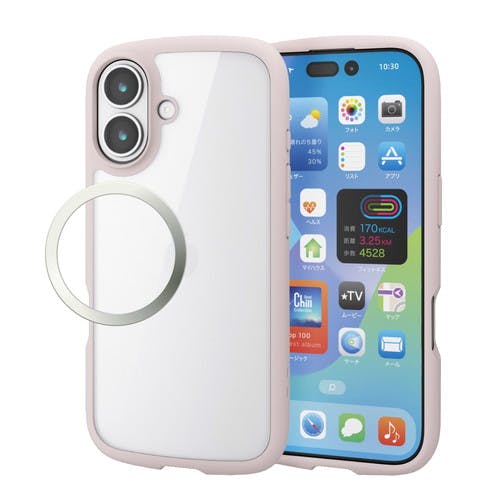 iPhone 17 ケース ハイブリッド 衝撃吸収 軽量 薄型 桃色 ケース・ストラップ iPhone 17 ケース ハイブリッド 衝撃吸収 軽量 薄型 桃色 ケース・ストラップ