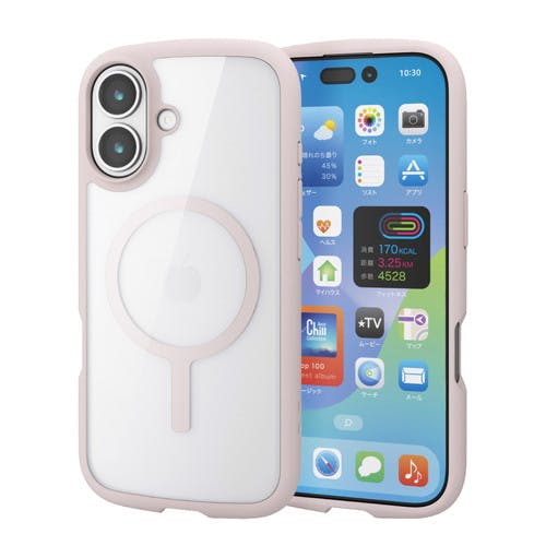 iPhone 17 ケース ハイブリッド 衝撃吸収 軽量 薄型 MAGKEEP 桃色 ケース・ストラップ iPhone 17 ケース ハイブリッド 衝撃吸収 軽量 薄型 MAGKEEP 桃色 ケース・ストラップ