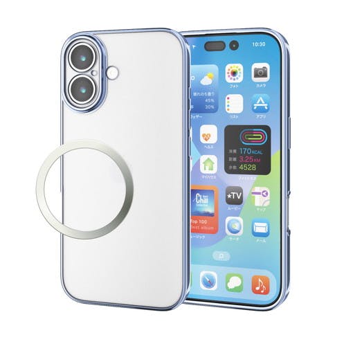 iPhone 17 ケース ソフト 極限保護 メタリック青 ケース・ストラップ iPhone 17 ケース ソフト 極限保護 メタリック青 ケース・ストラップ