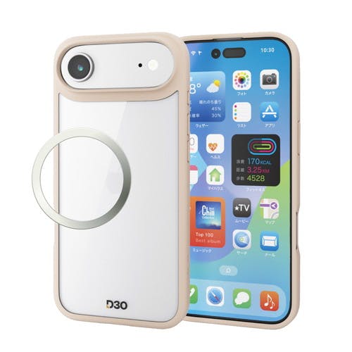 iPhone Air ケース ハイブリッド D3O(R) 超衝撃保護 茶 ケース・ストラップ iPhone Air ケース ハイブリッド D3O(R) 超衝撃保護 茶 ケース・ストラップ