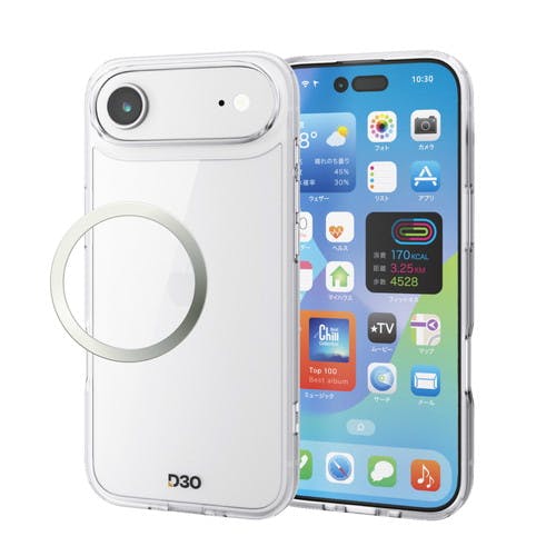 iPhone Air ケース ハイブリッド D3O(R) 超衝撃保護 透明 ケース・ストラップ iPhone Air ケース ハイブリッド D3O(R) 超衝撃保護 透明 ケース・ストラップ