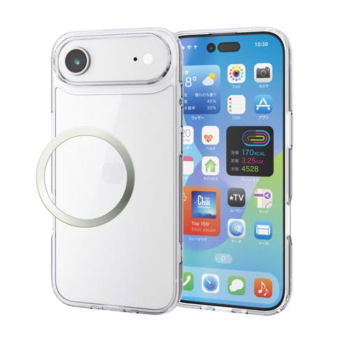 iPhone Air ケース ハイブリッド 衝撃吸収 背面ガラス 透明 ケース・ストラップ iPhone Air ケース ハイブリッド 衝撃吸収 背面ガラス 透明 ケース・ストラップ