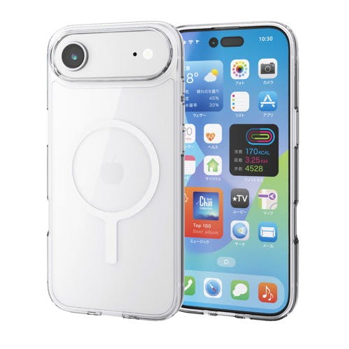 iPhone Air ケース ハイブリッド 衝撃吸収 MAGKEEP 白 ケース・ストラップ iPhone Air ケース ハイブリッド 衝撃吸収 MAGKEEP 白 ケース・ストラップ