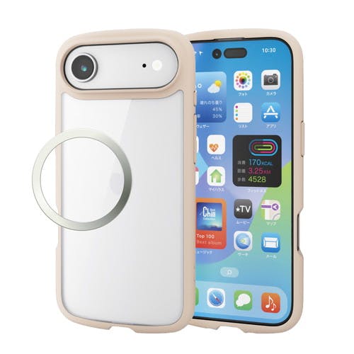 iPhone Air ケース ハイブリッド 衝撃吸収 軽量 薄型 茶 ケース・ストラップ iPhone Air ケース ハイブリッド 衝撃吸収 軽量 薄型 茶 ケース・ストラップ