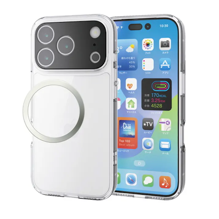 iPhone 17 Pro ケース ハイブリッド カメラレンズ搭載 極限保護 透明