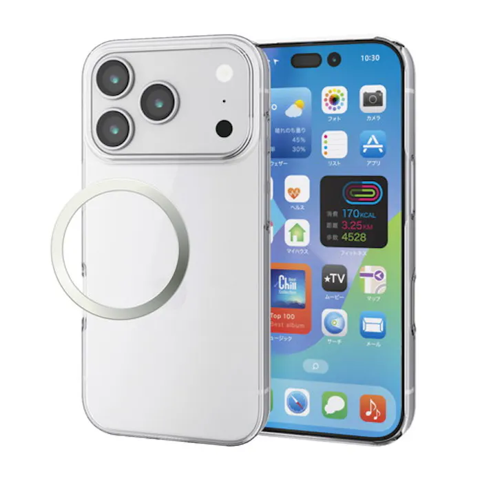 iPhone 17 Pro ケース ハード 極薄 透明