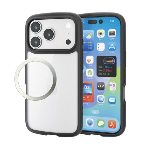 iPhone 17 Pro ケース ハイブリッド 衝撃吸収 軽量 薄型 黒 ケース・ストラップ iPhone 17 Pro ケース ハイブリッド 衝撃吸収 軽量 薄型 黒 ケース・ストラップ