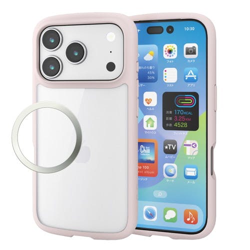 iPhone 17 Pro ケース ハイブリッド 衝撃吸収 軽量 薄型 桃色 ケース・ストラップ iPhone 17 Pro ケース ハイブリッド 衝撃吸収 軽量 薄型 桃色 ケース・ストラップ