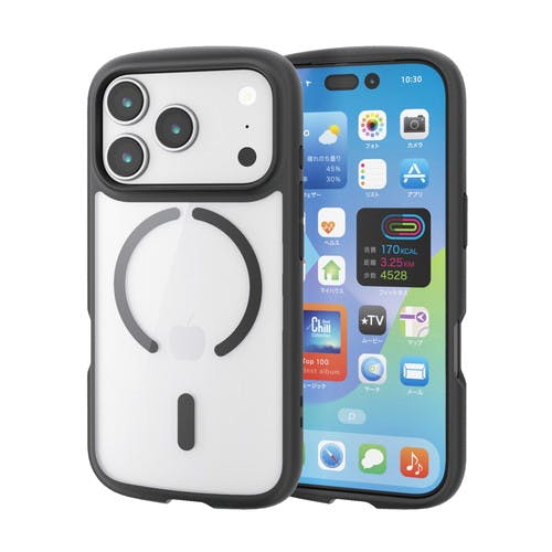 iPhone 17 Pro ケース ハイブリッド 衝撃吸収 軽量 薄型 MAGKEEP 黒 ケース・ストラップ iPhone 17 Pro ケース ハイブリッド 衝撃吸収 軽量 薄型 MAGKEEP 黒 ケース・ストラップ