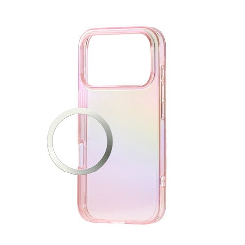 iPhone 17 Pro ケース ソフト オーロラデザイン 桃色 ケース・ストラップ iPhone 17 Pro ケース ソフト オーロラデザイン 桃色 ケース・ストラップ