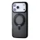 iPhone 17 Pro Max ケース ハイブリッド MAGKEEP 360度回転スタンド付 黒