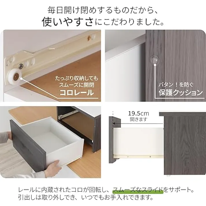 期間限定価格 21156 【NK-156】木製 レンジ トースター 収納 ラック 引出し付 人工大理石天板 引き出し ブレッドケース 幅45 日本製 完成品レンジラック レンジ台 キッチンラック レンジ下 トースターラック カウンター ラップ トレー 収納ラック 川口工器