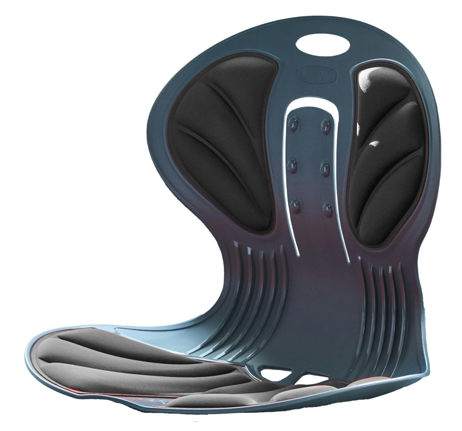 姿勢を正す 天使の椅子 黒 送料込み ＃flife-4580383420542