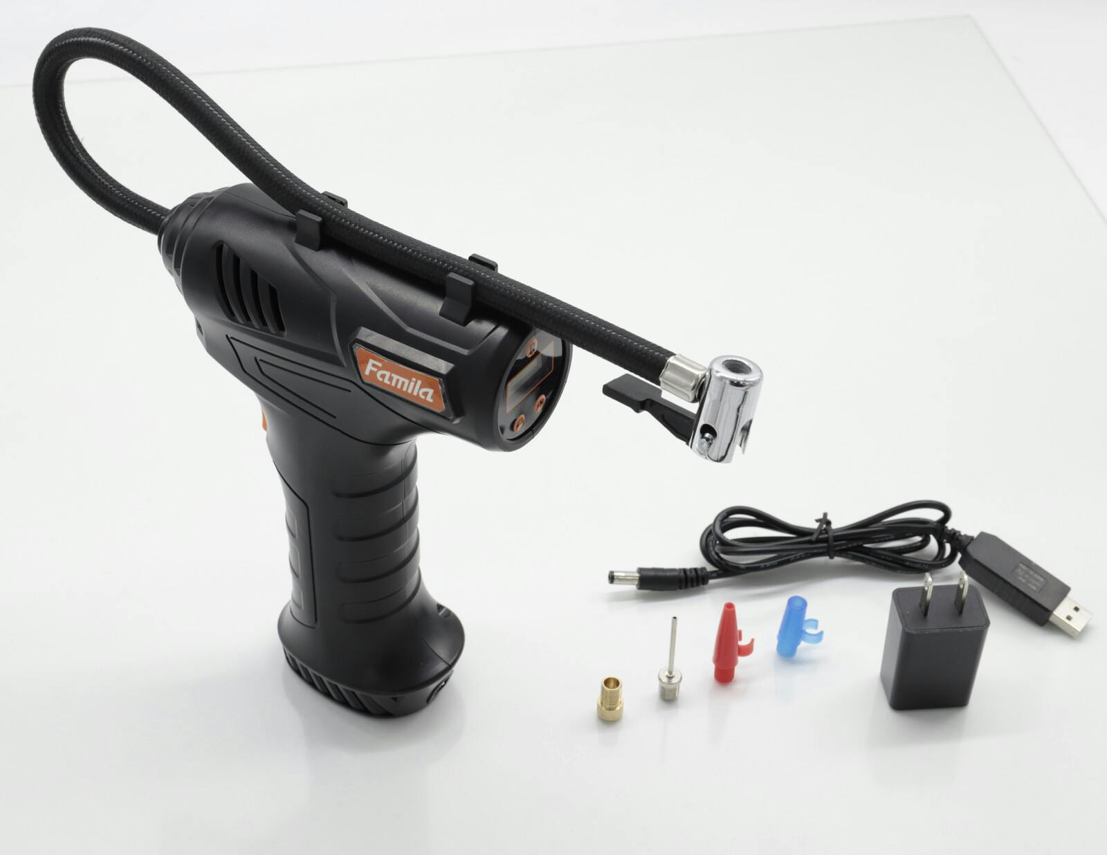 充電式コードレス電動エアーコンプレッサー ACアダプター付き 送料込み ＃flife-4589978099859 間仕切り・パーテーション