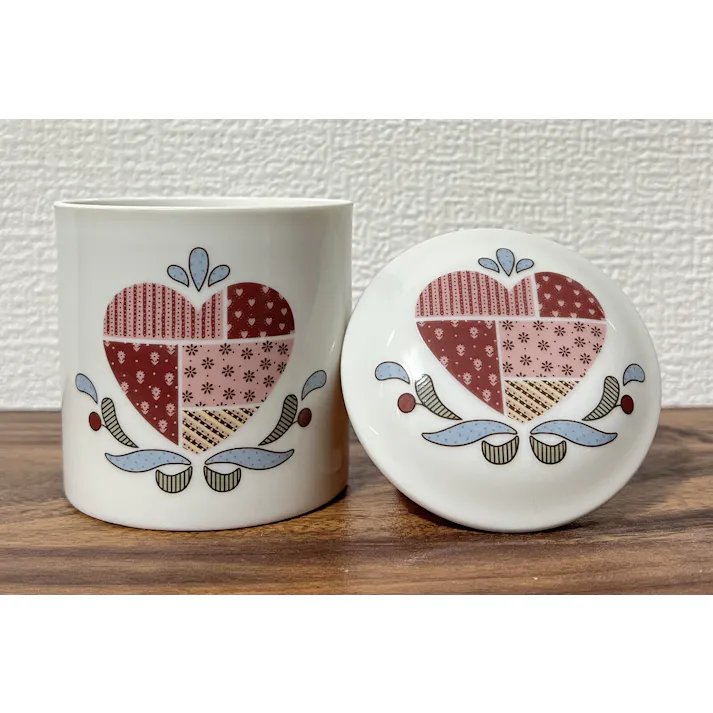 ミニ骨壺&分骨袋 ハート 送料込み #flife-a3439710