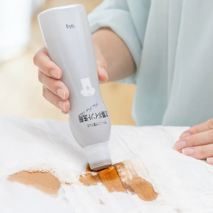 【クリーニング屋さんの衣類ポイント洗剤 165g お得な3本セット】 ちあふる サッと塗るだけ!汗ジミ、皮脂、ファンデーション汚れ、ドロ、食べこぼし汚れなどの5つの部分汚れに対応! JAN:4989409102514