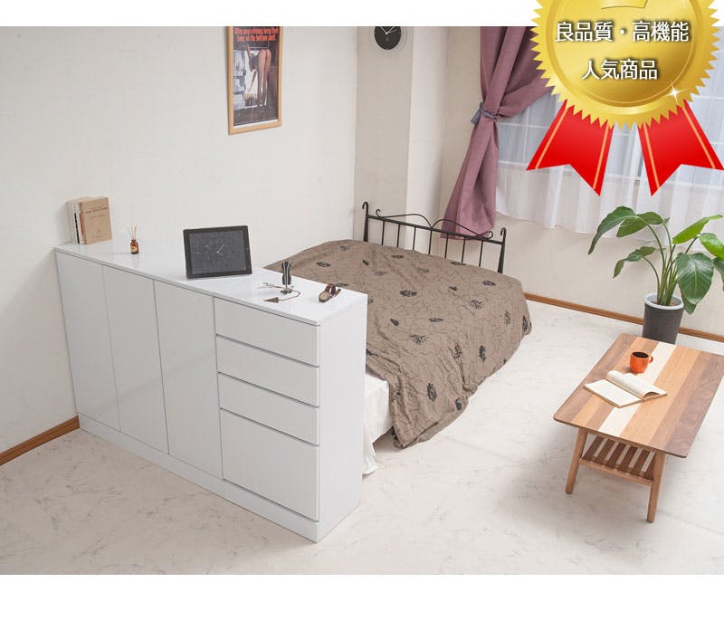 キッチンシリーズFace カウンター下収納 扉 幅60 ホワイト ランドリー