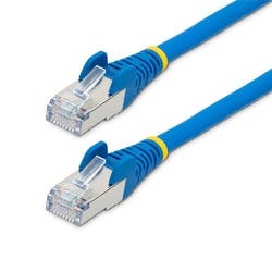 LANケーブル　CAT6A 青 カテゴリ6A(CAT6A)LANケーブル／1m／ブルー／ハロゲンフリー