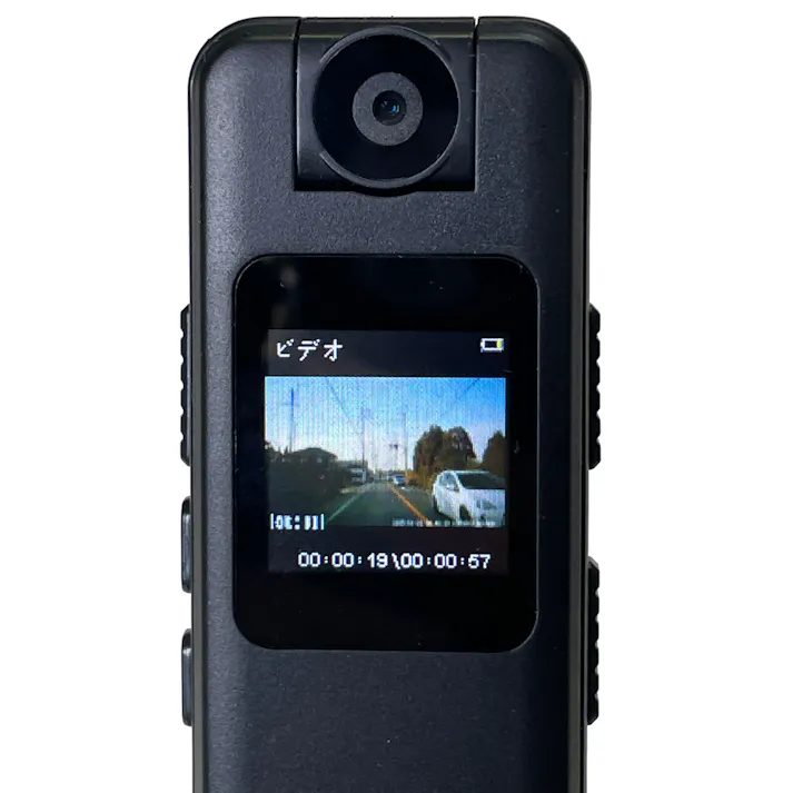 液晶モニター付きドライブレコーダー 32GBマイクロSDカード付き 送料込み #flife-4589978107615