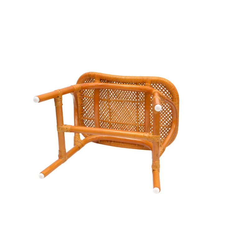 天然籐スクエアスツール 送料込み ＃flife-4589978108117 | 椅子