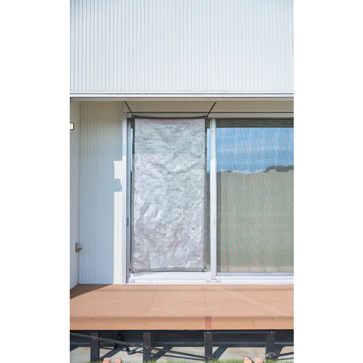 アルミ遮熱サンシェード 2枚組 送料込み #flife-4589978835426