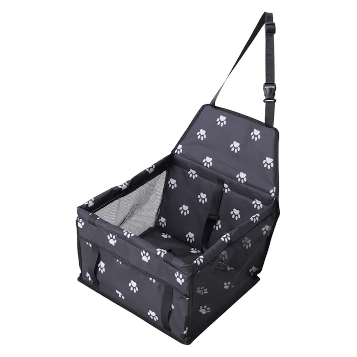 安全設計 ペット用ドライブキャリー 安全&快適ドライブ 撥水性 ペットの飛び出し防止に 小型犬〜中型犬用 通気性 ファスナーポケット付き 送料込み #flife-4589978835983