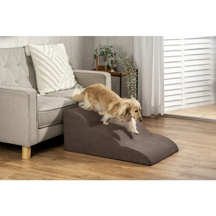 足腰に優しい高弾性小型犬用スロープ3段 送料込み #flife-4589978105215