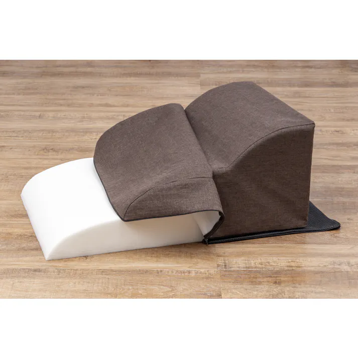 足腰に優しい高弾性小型犬用スロープ3段 送料込み #flife-4589978105215