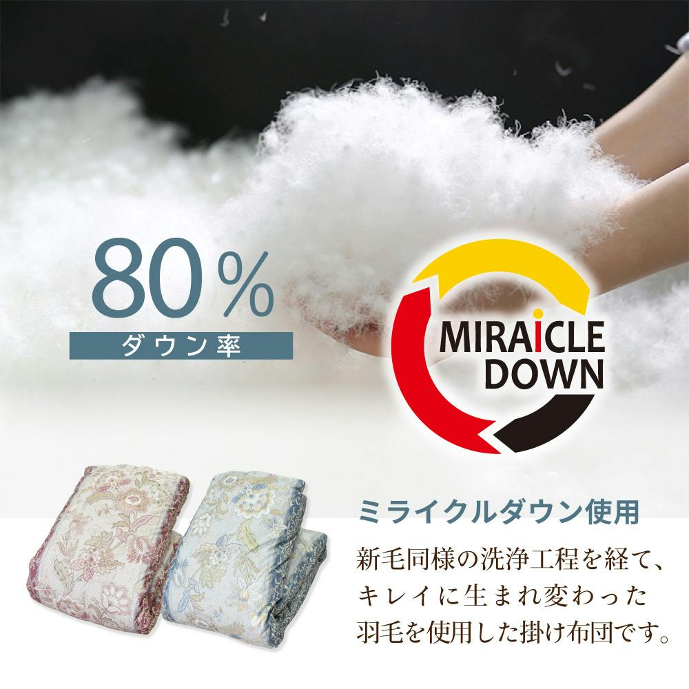丸八真綿　冬用　羽毛掛け布団　ソワリー　羽毛　グース　シミ有り 丸八真綿 冬用 羽毛掛け布団 ソワリー 羽毛 グース 首元シミ有り 丸八
