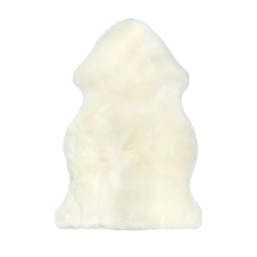 洗える ムートンラグ 1匹サイズ 短毛 送料無料 ブラウン ベージュ