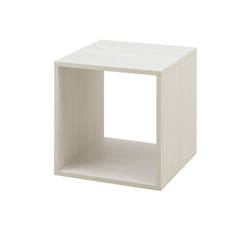 組み替え自由自在！推し活キューブラック【推しピの推し入れ ジュニア】 キューブボックス 幅39 グッズ収納 オープン ディスプレイ コレクション ホワイトウォッシュ 白 木製 棚 収納家具 収納ボックス ロッカー 一人暮らし 推しカツ 収納棚 推し棚