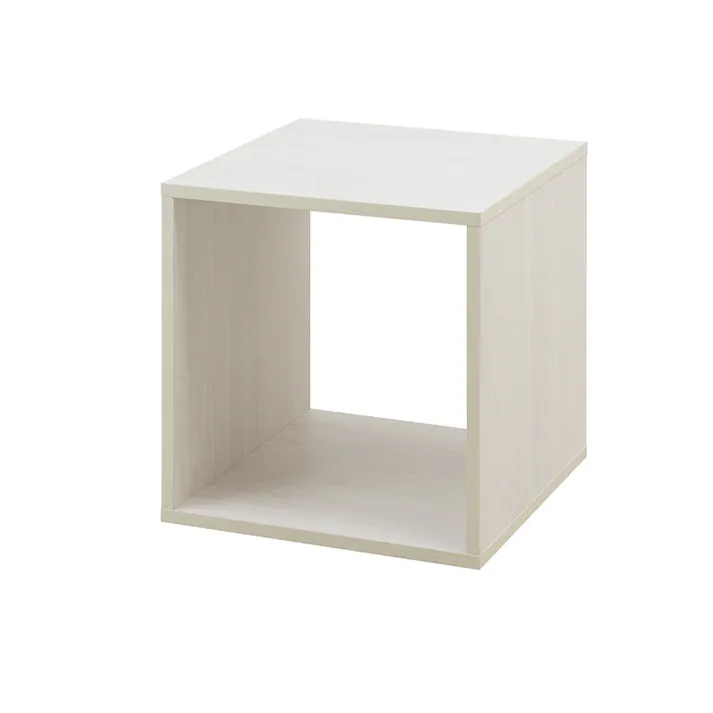 組み替え自由自在!推し活キューブラック【推しピの推し入れ ジュニア】 キューブボックス 幅39 グッズ収納 オープン ディスプレイ コレクション ホワイトウォッシュ 白 木製 棚 収納家具 収納ボックス ロッカー 一人暮らし 推しカツ 収納棚 推し棚