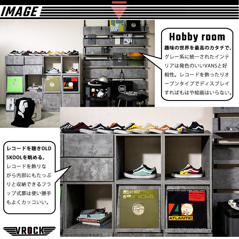 コンクリート製置物 二体セット コンクリート製ミニテトラポット型オブジェ2個セット