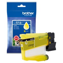 ブラザー純正】LC516Y インクカートリッジ (イエロー) | 文房具・事務