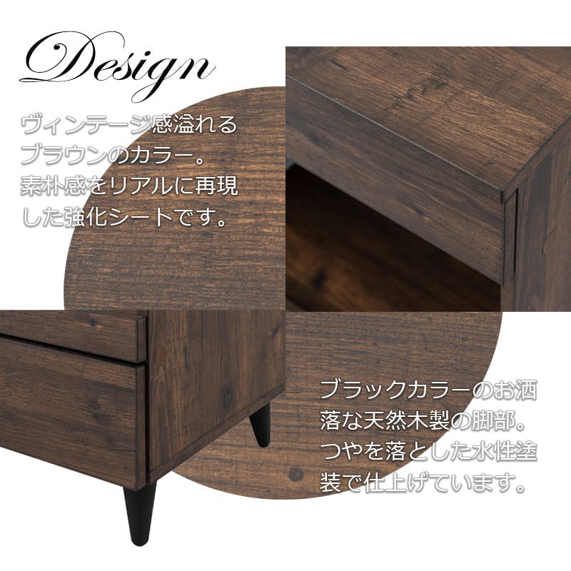 ARIZONA】キッチンカウンター 幅60 奥行40 高さ80 レンジ台 レンジ