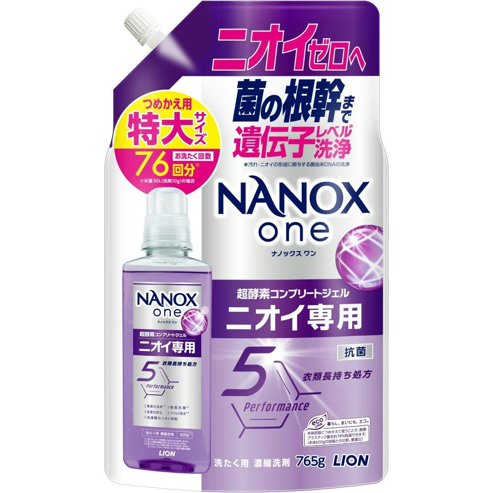 NANOX one ニオイ専用 つめかえ用特大 ×1点 #hrm-4903301375456 衣料用洗剤 NANOX one ニオイ専用 つめかえ用特大 ×1点 #hrm-4903301375456 衣料用洗剤