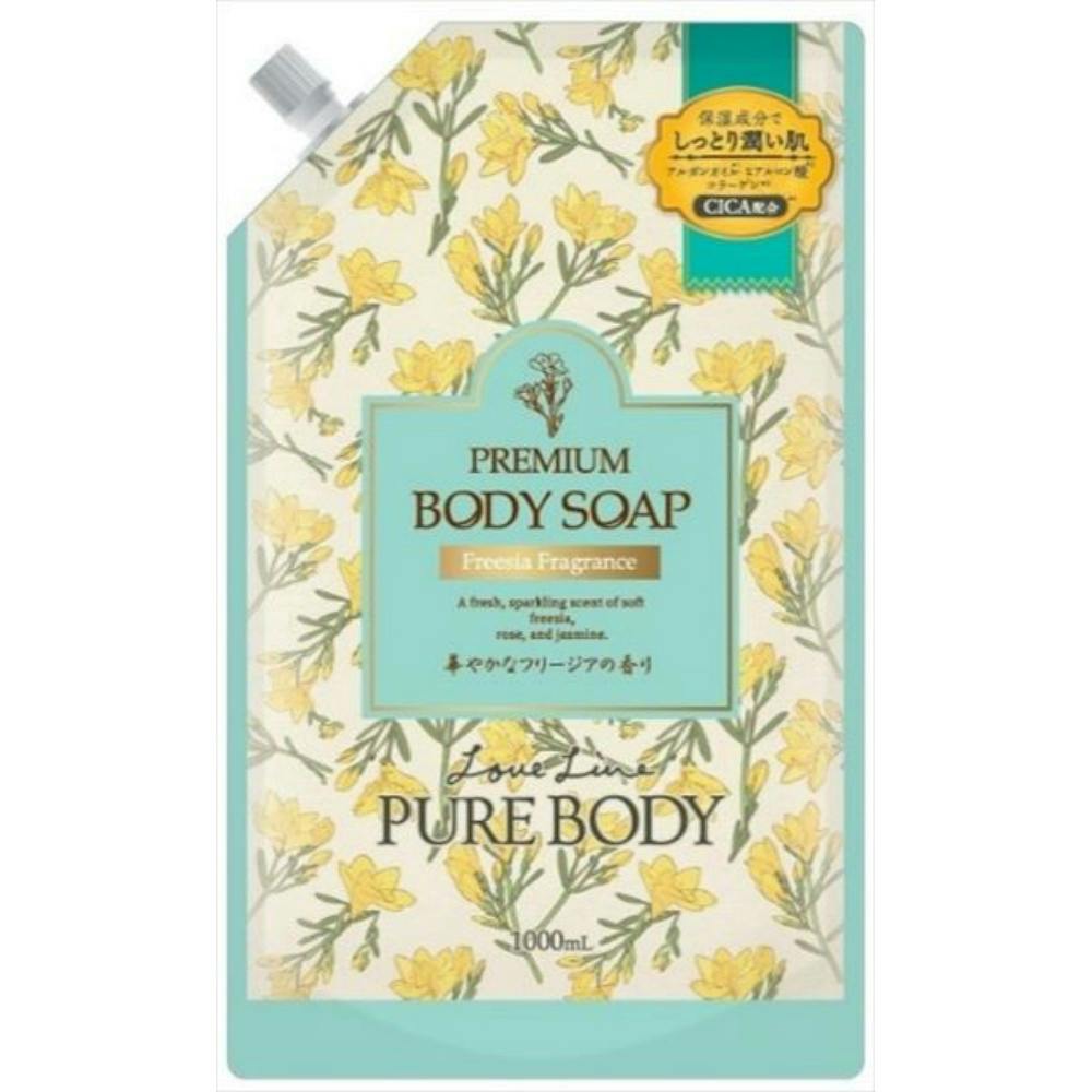 ラブライン ピュアボディフリージアの香り 詰替 ×1点 #hrm-4978951300349 ボディソープ ラブライン ピュアボディフリージアの香り 詰替 ×1点 #hrm-4978951300349 ボディソープ