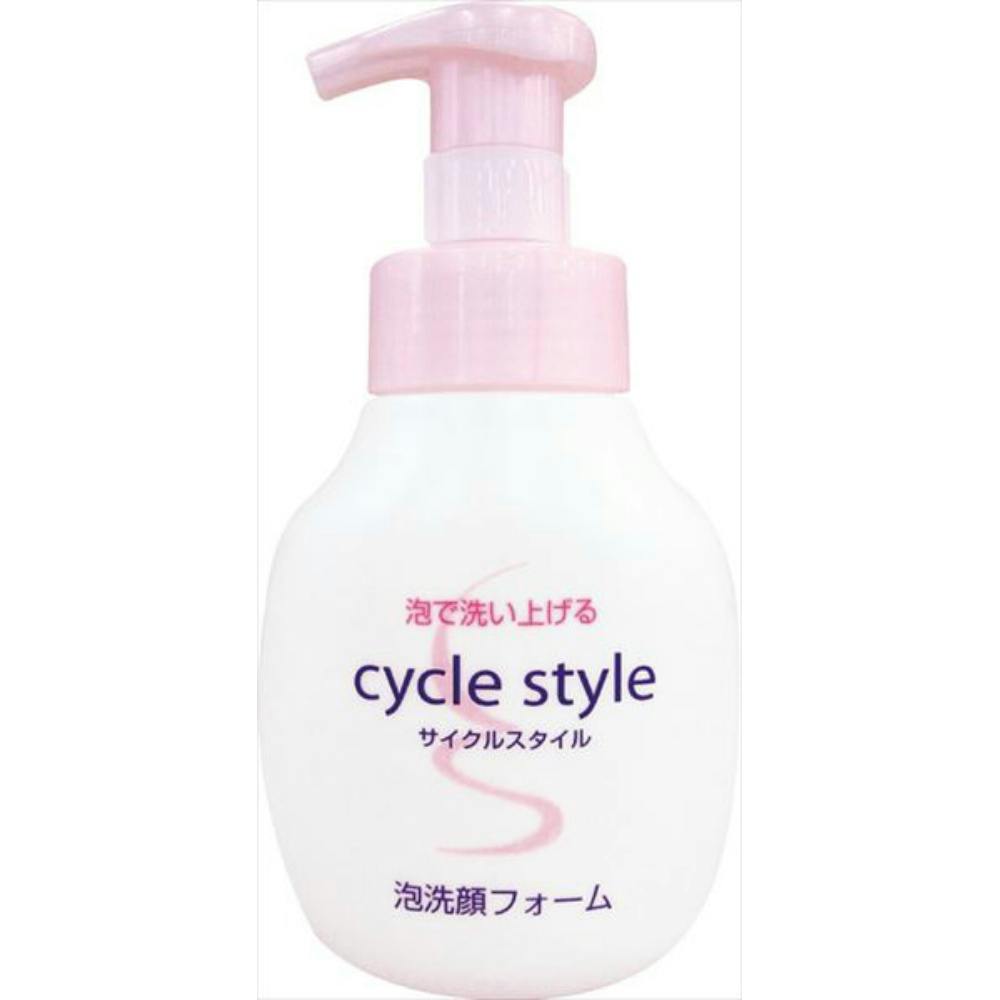 サイクルスタイル泡洗顔フォーム本体250ML ×1点 ＃hrm-4902050558981 洗顔剤・クレンジング・洗顔用品